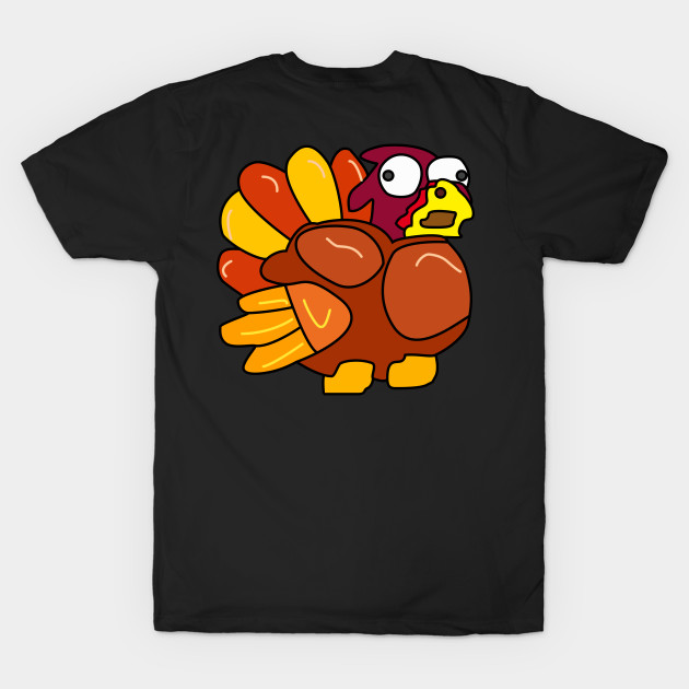 Chicken Turkey (eyes that look to the right, left and facing the right side) - Thanksgiving by LAST-MERCH